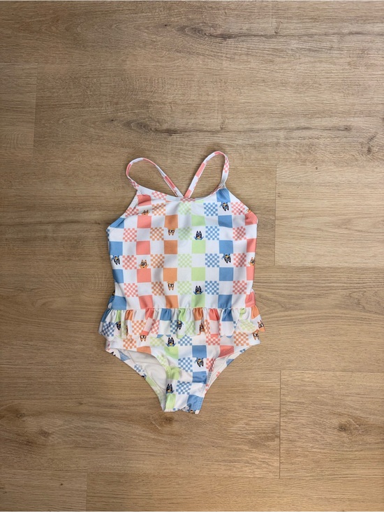 Bluey Other - Bluey Ruffle One-Piece Swimsuit
